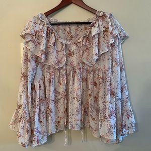 Ruffle blouse
